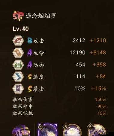 阴阳师SP烟烟罗最佳阵容搭配方案推荐